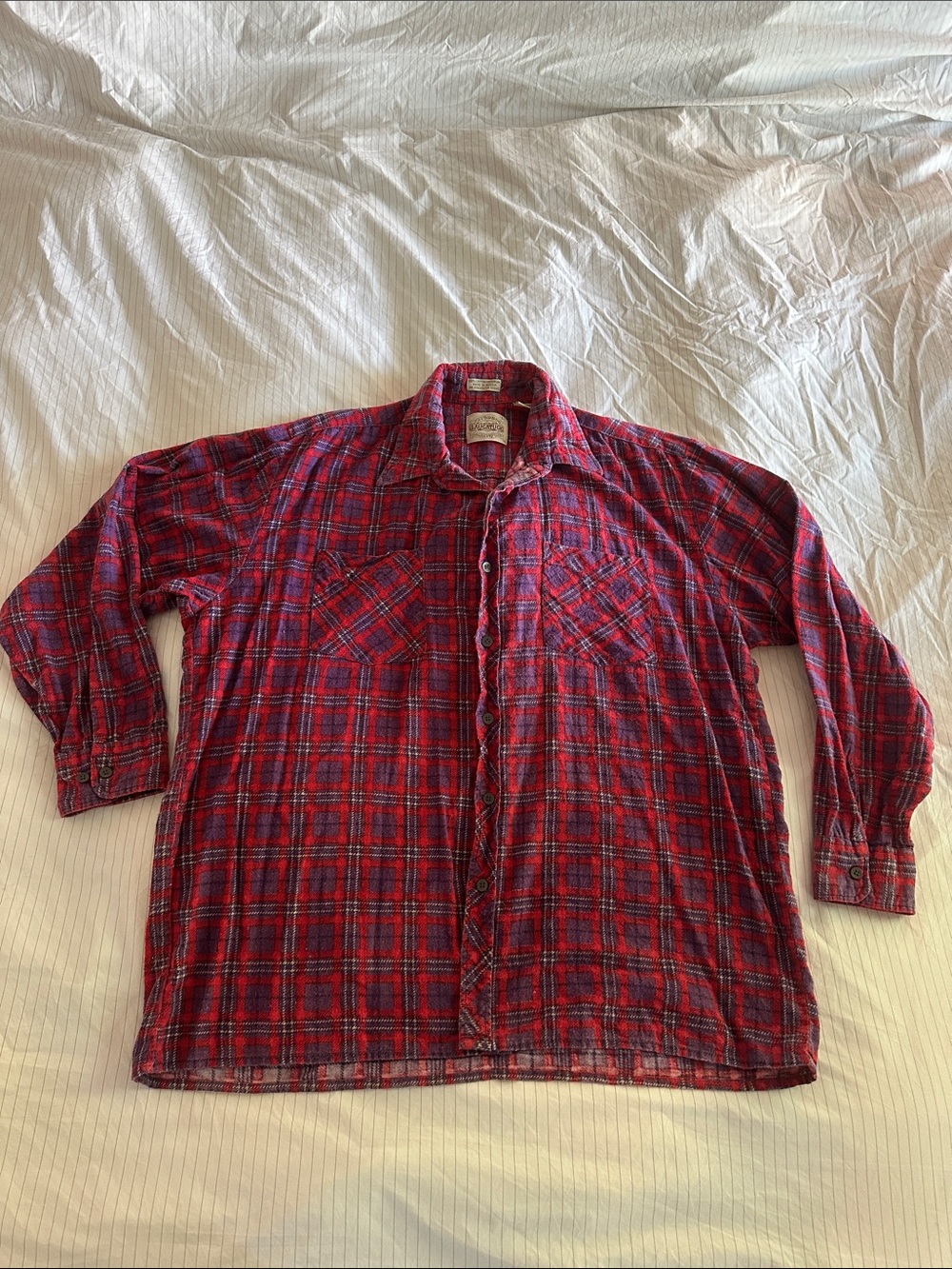 Vintage Drygoods Company Ltd Saugatuck Flannel - Made in Russia